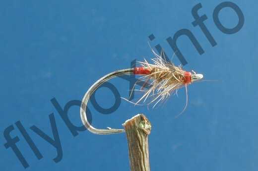 Fish4Flies Half Hare Holo Red